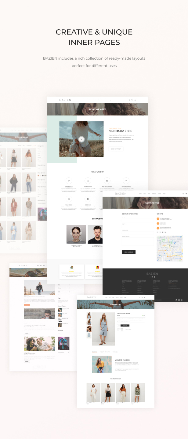 Bazien  - Elementor WooCommerce Theme - 4